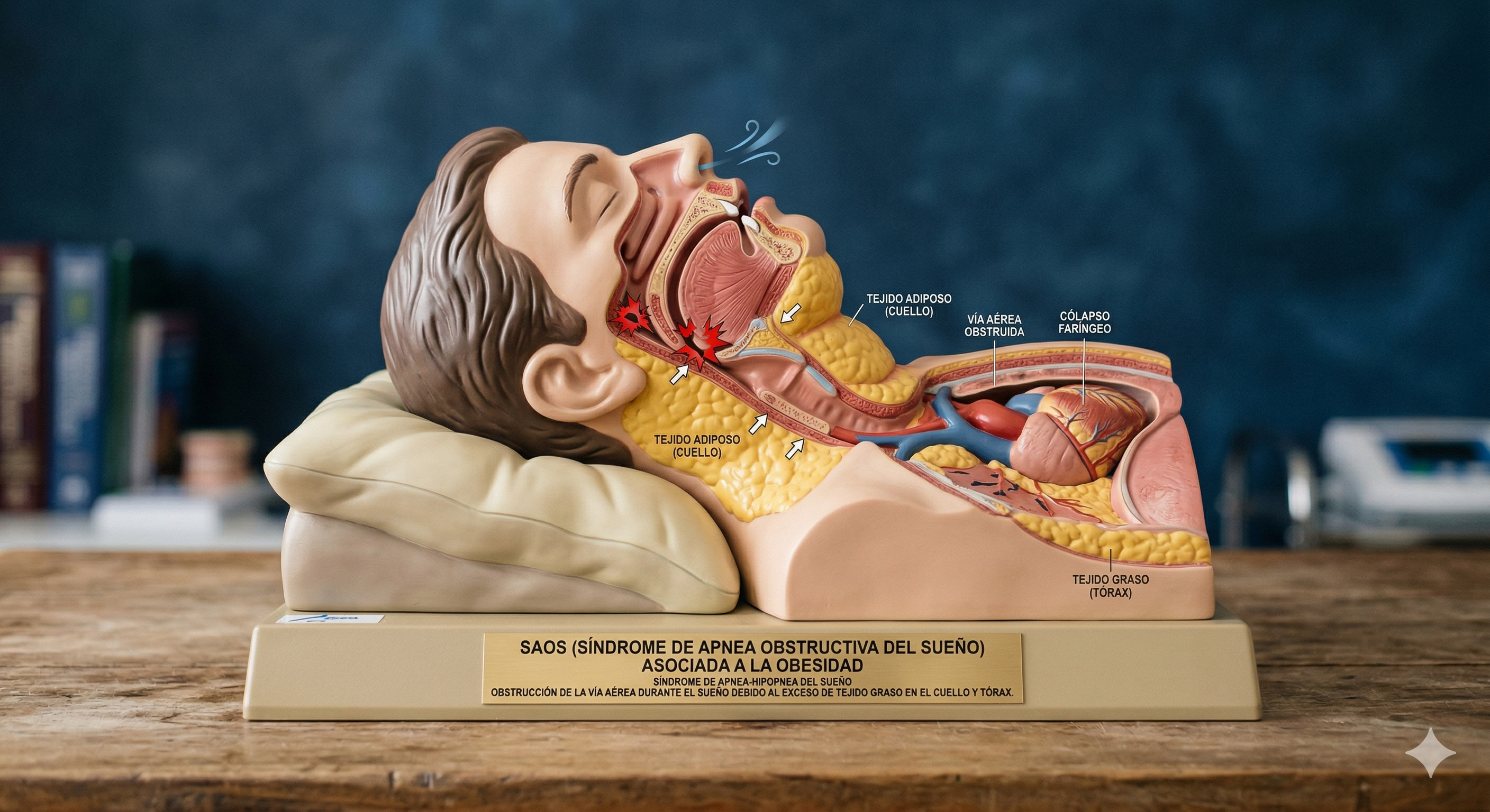 SAOS (SÍNDROME DE APNEA OBSTRUCTIVA DEL SUEÑO) ASOCIADO A LA OBESIDAD
